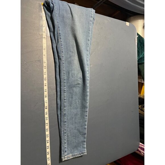 Levi  Strauss & Co. 721 High Rise Skinny Jeans Womens Size 27 Medium‎ Wash - Picture 8 of 11